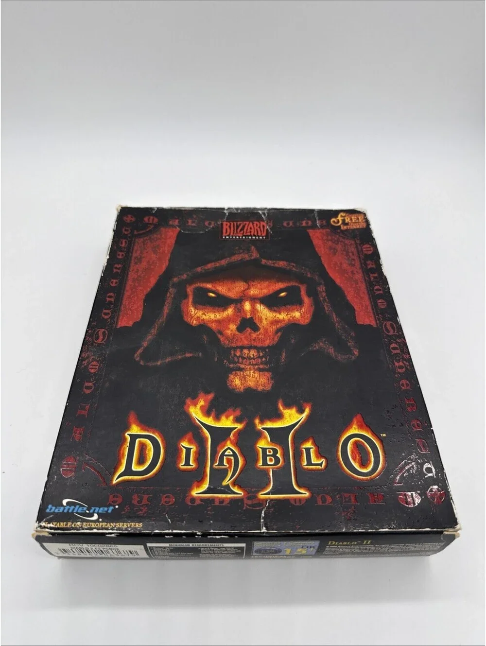 Diablo II 2 (PC, 2000) Original Big Box - Incomplete - Includes Manual & 1/3 CDs